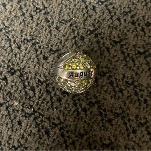 Pandora “August” Birthstone Round Charm